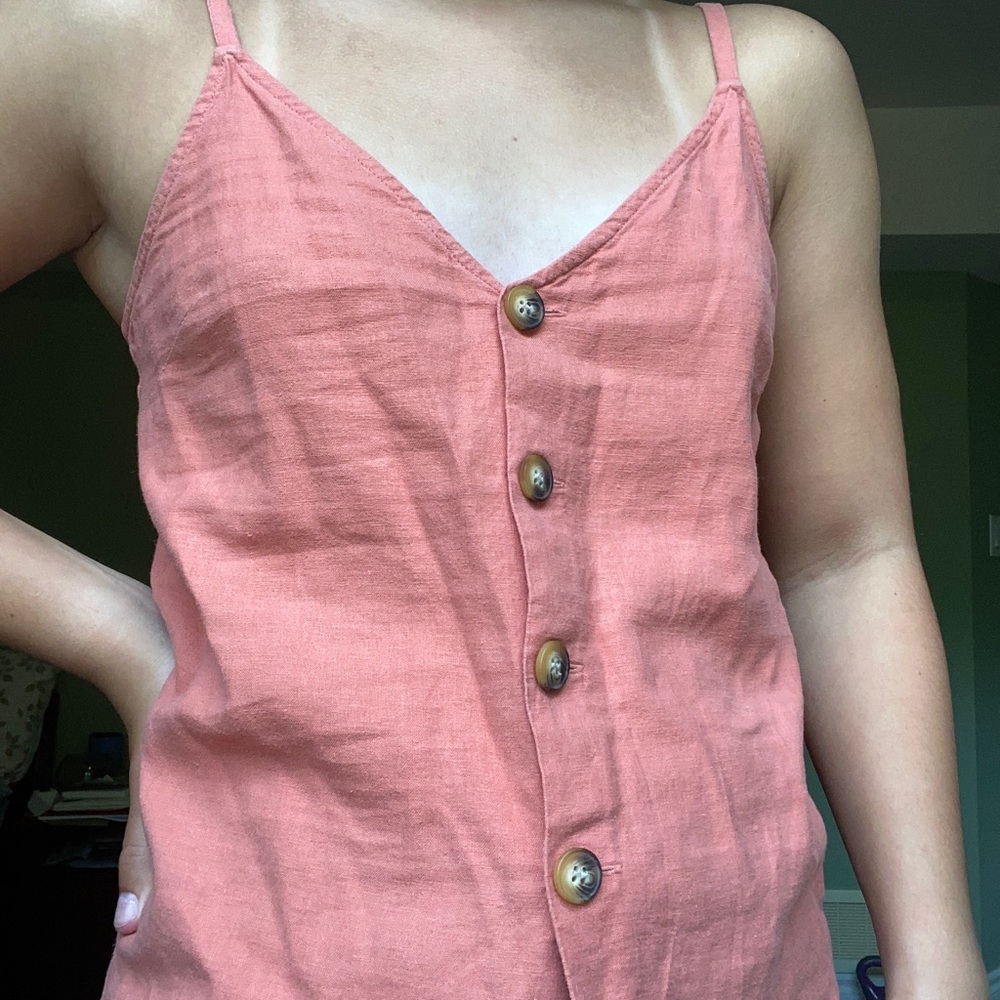 Top shop coral camisole